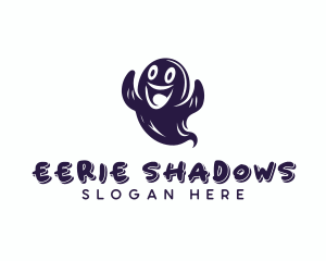 Spooky Horror Ghost logo design