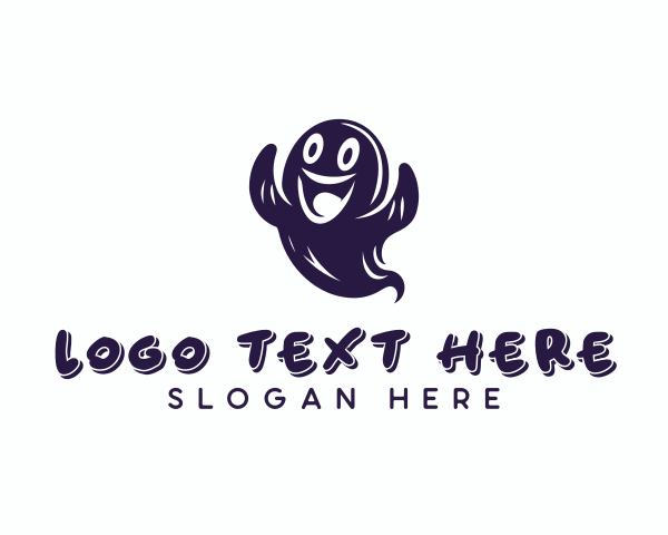 Smiling logo example 4