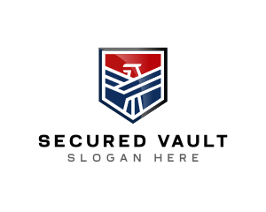 Security Eagle Shield logo design