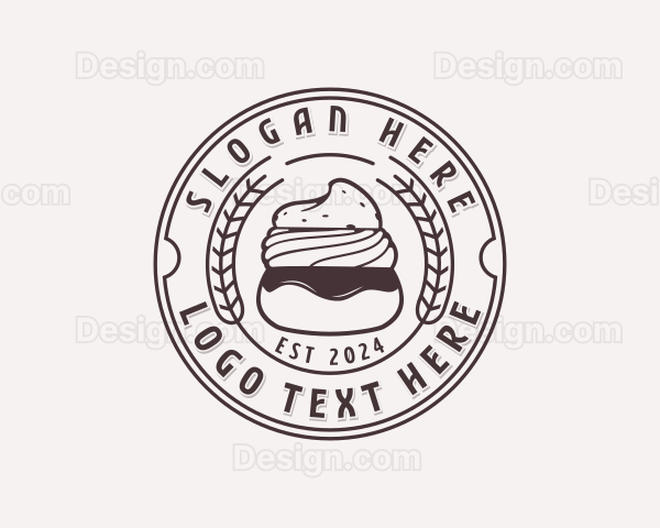 Donut Pastry Dessert Logo