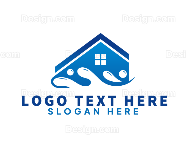 House Water Cleaning Logo