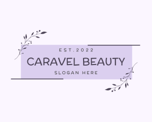 Wellness Beauty Garden logo design