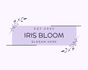 Wellness Beauty Garden logo design