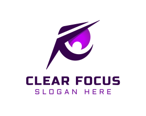 Purple Sharp Eye Esports logo