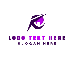 Purple Sharp Eye Esports logo