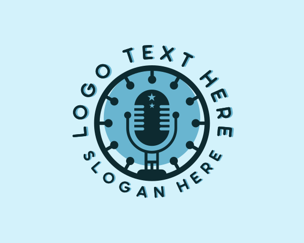 Podcast logo example 2
