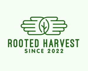 Hand Leaf Agriculture  logo design