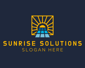 Sun Solar Panel Energy logo