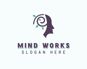 Mental Health Psychiatrist logo design