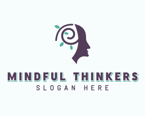 Mental Health Psychiatrist logo design