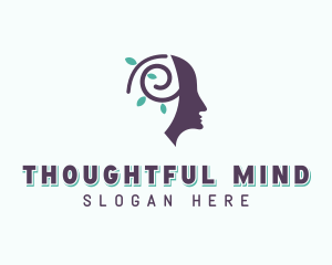 Mental Health Psychiatrist logo design