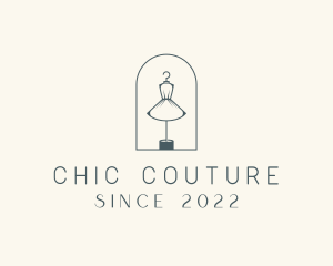 Fashion Tailoring Dress logo design