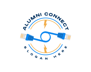 Network Connection Cable logo design