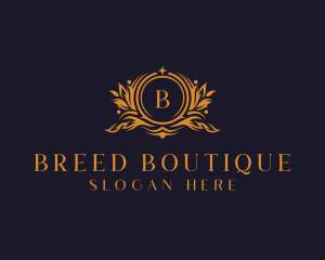 Elegant Florist Boutique logo design