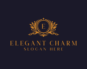 Elegant Florist Boutique logo design