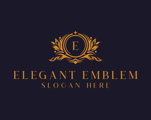 Elegant Florist Boutique logo design