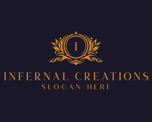 Elegant Florist Boutique logo design