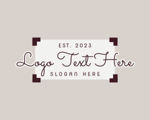 Fashion Label Business logo