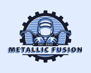 Machinist Cog Welding logo design