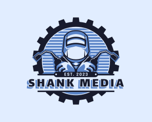 Machinist Cog Welding logo design