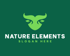 Nature Bull Horns logo design