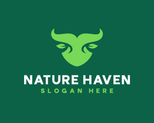 Nature Bull Horns logo design