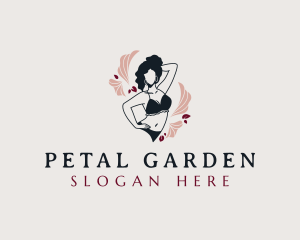 Bikini Woman Lingerie logo design