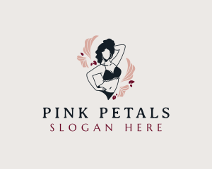 Bikini Woman Lingerie logo design