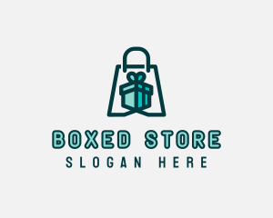 Gift Shopping Bag logo design