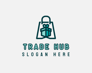 Gift Shopping Bag logo