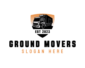 Trucking Cargo Mover logo design