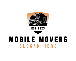 Trucking Cargo Mover logo design