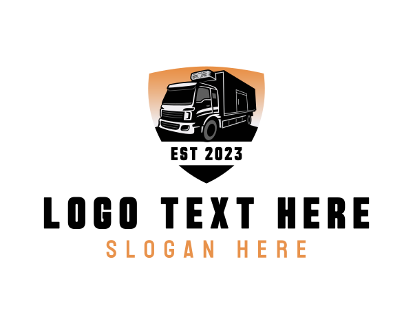 Box Truck logo example 2