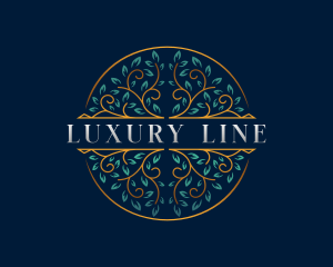 Luxury Nature Vines logo design