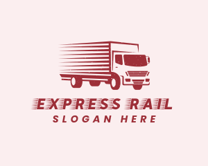 Express Shipping Transport logo design