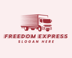 Express Shipping Transport logo design