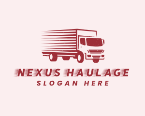 Express Shipping Transport logo design