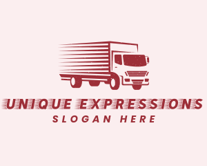 Express Shipping Transport logo design