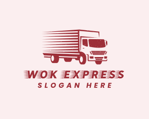 Express Shipping Transport logo design