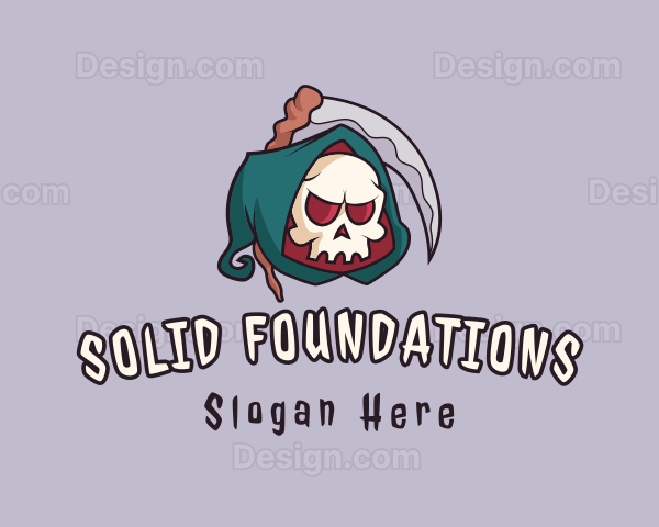 Gaming Skull Reaper Logo
