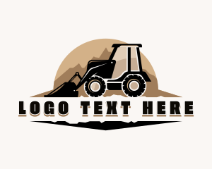 Excavator Construction Mining logo