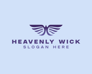 Heavenly Wings Angel logo design