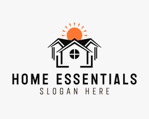 Home Residence Property logo design