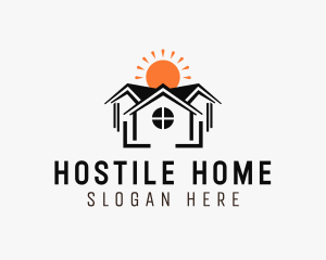 Home Residence Property logo design