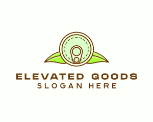 Organic Food Can  logo design