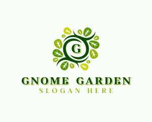 Leaf Nature Garden logo design