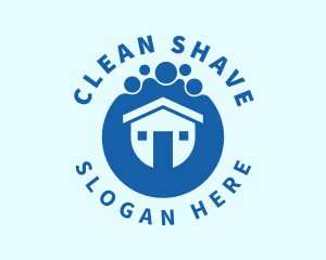 House Cleaning Bubbles  logo design