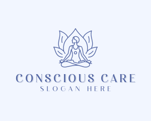 Mindfulness Healing Yoga logo design