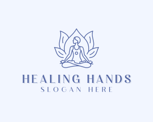 Mindfulness Healing Yoga logo design