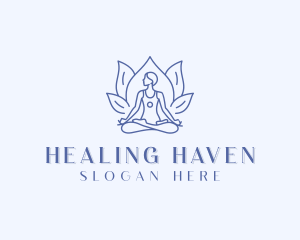 Mindfulness Healing Yoga logo design